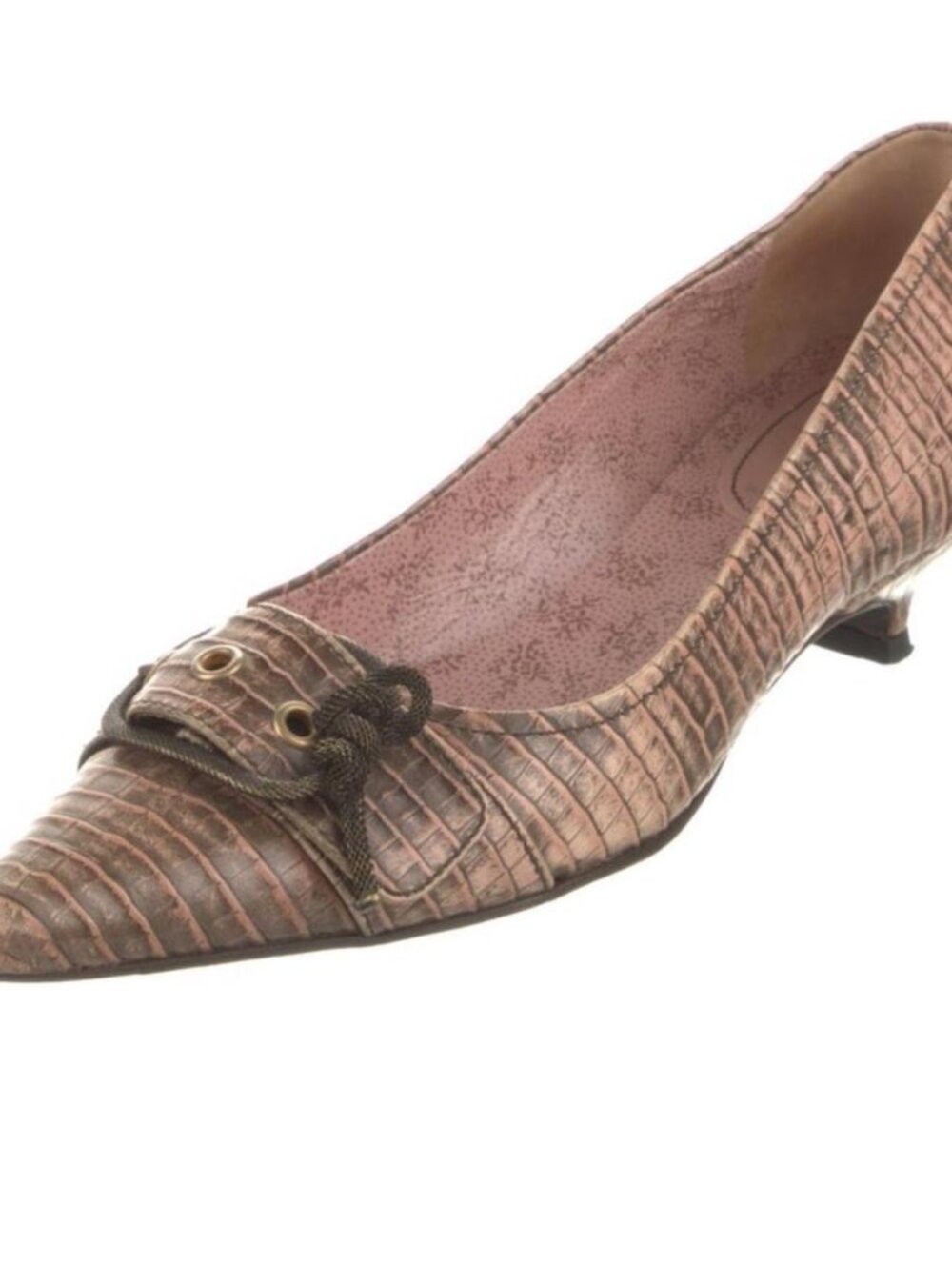 Vintage Miu Miu leather kitten heels - size 8